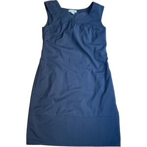 Calvin Klein Navy Sleeveless Sheath Dress Size Small